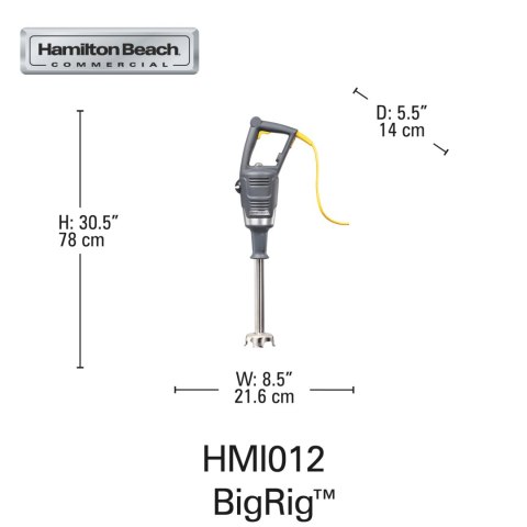 Mikser Zanurzeniowy BigRig HMI021-CE Hamilton Beach Commercial