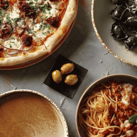 Naczynie fingerfood kwadratowe 80x80 mm czarne Fine Dine