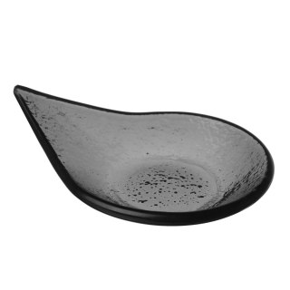 Naczynie fingerfood rain drop 80x100 mm czarne Fine Dine