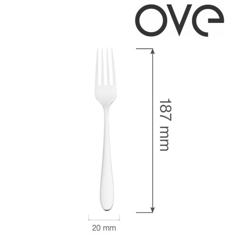 Widelec deserowy Como 187 mm Fine Dine