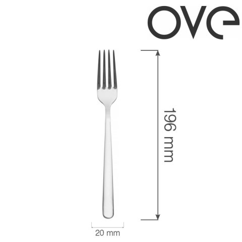 Widelec stołowy Adria 196 mm Fine Dine