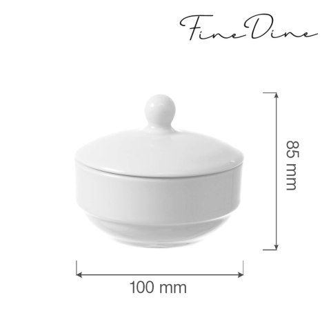 Cukiernica z pokrywką Bianco Fine Dine