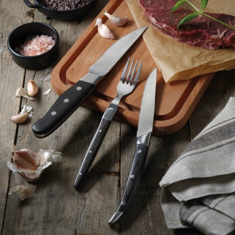 Nóż do steków Jumbo Corfu, 255 mm, zestaw 6 szt. Fine Dine