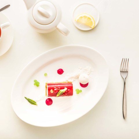 Półmisek owalny Crema 210x140 mm Fine Dine