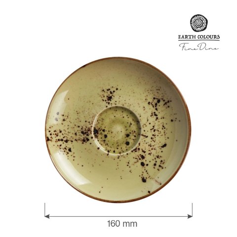 Spodek do cappuccino Olive 160 mm Fine Dine