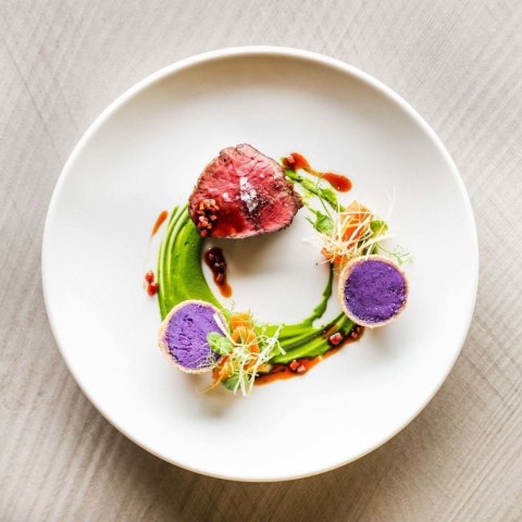 Talerz bez rantu Crema 300 mm Fine Dine