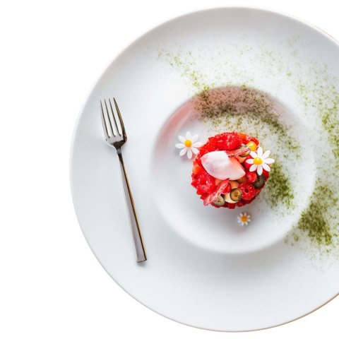 Talerz płytki Bianco 300 mm Fine Dine