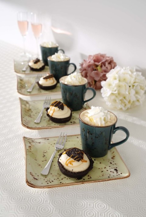 Talerz serwingowy Olive 215x180 mm Fine Dine