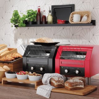 Toster Przelotowy Czarny 2200W 3 Tryby Fine Dine 261323