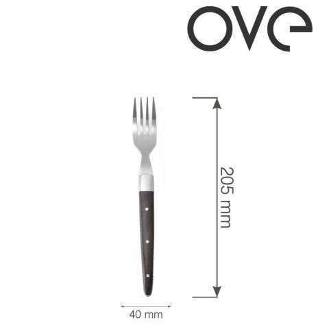 Widelec do steków Corfu 205 mm, zestaw 6 szt. Fine Dine