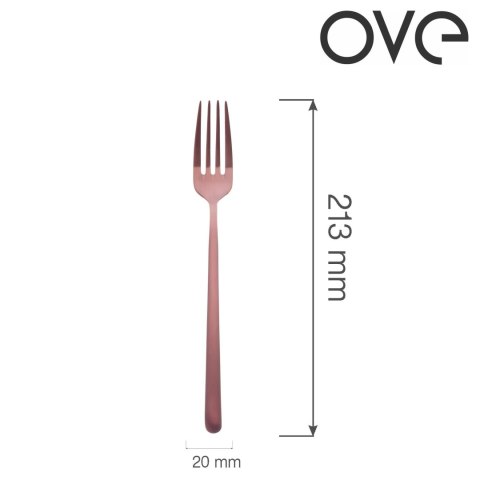 Widelec stołowy Amarone Bronze 213 mm Fine Dine