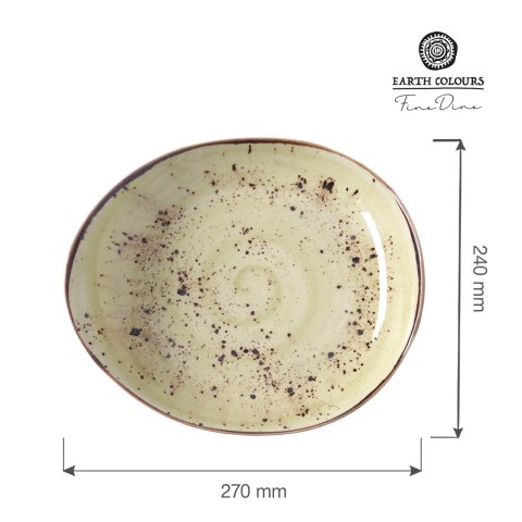 Talerz prezentacyjny Olive 270x240 mm Fine Dine