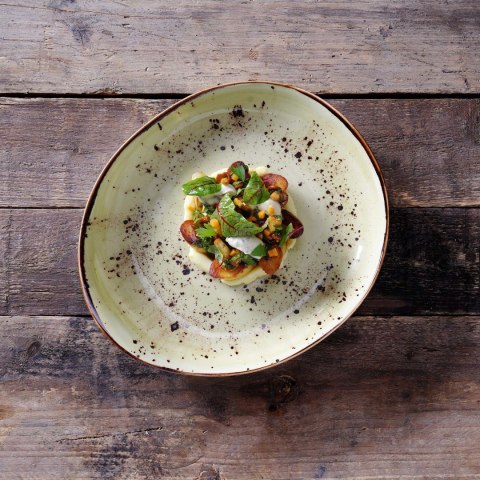 Talerz prezentacyjny Olive 270x240 mm Fine Dine