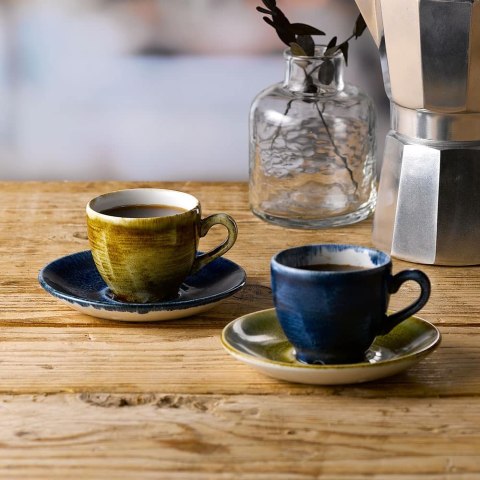 Filiżanka espresso Stonecast Plume Ultramarine 100 ml Churchill