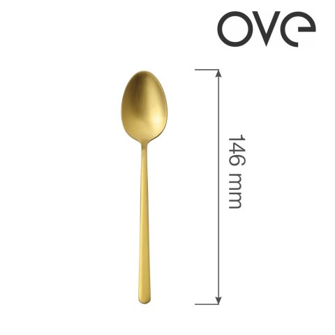 Łyżeczka do herbaty Amarone Gold 146 mm Fine Dine