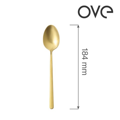 Łyżka deserowa Amarone Gold 184 mm Fine Dine