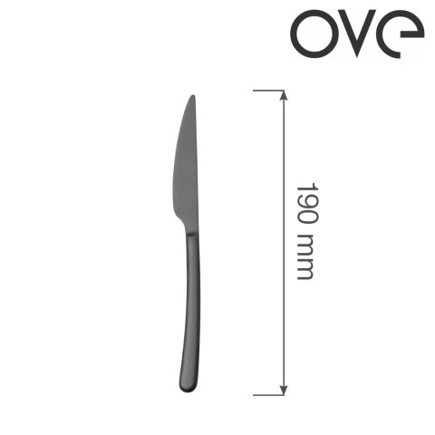 Nóż deserowy Amarone Black 190 mm Fine Dine