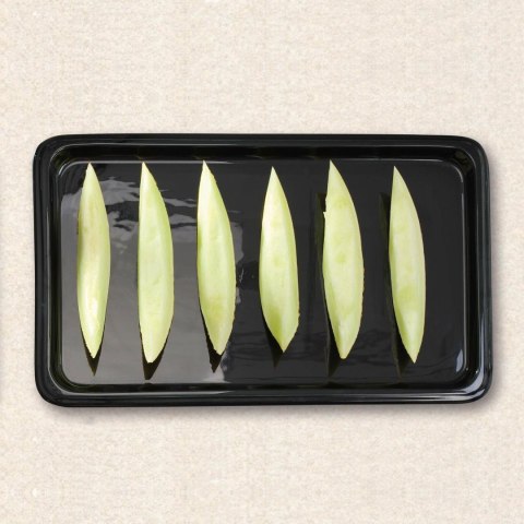 Taca Porcelanowa GN 1/1 Czarna 530x325 mm Fine Dine 783689