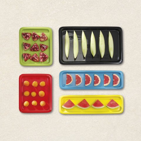 Taca Porcelanowa GN 2/4 Żółta 530x163 mm Fine Dine 783474