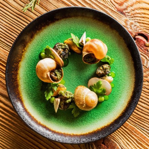 Talerz o organicznym kształcie Beryl, 270x190mm Fine Dine