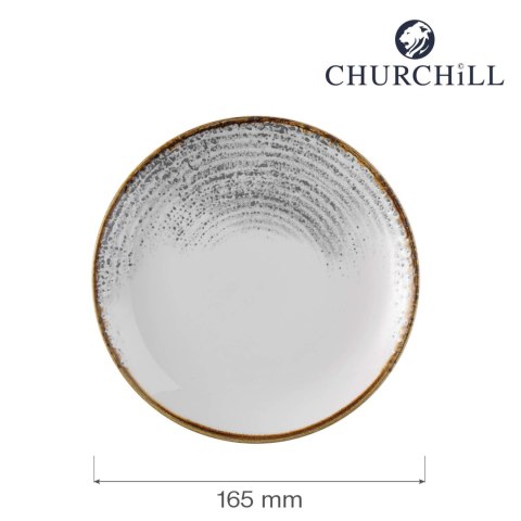 Talerz płytki Homespun Accents Jasper Grey 165 mm Churchill