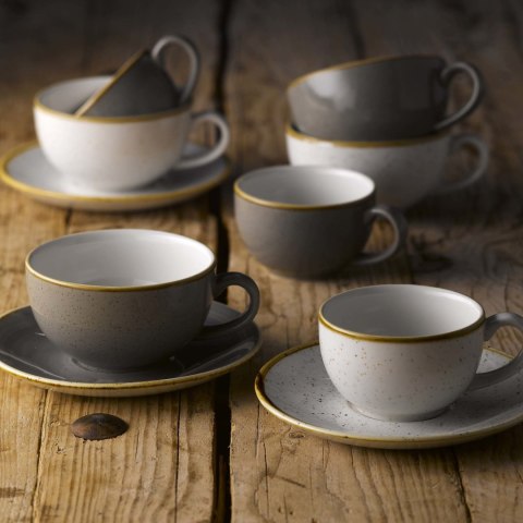 Filiżanka Stonecast Peppercorn Grey 340 ml Churchill