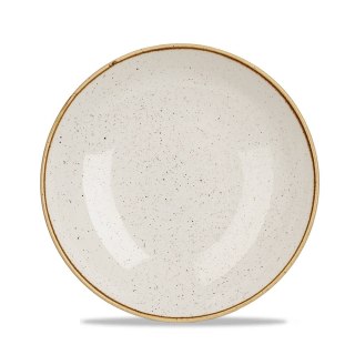 Miska coupe Stonecast Barley White 248 mm Churchill