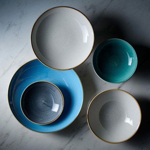 Miska coupe Stonecast Barley White 248 mm Churchill