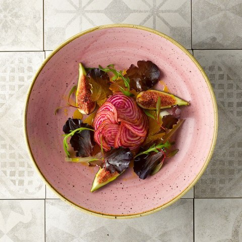 Miska coupe Stonecast Petal Pink 248 mm Churchill