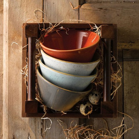 Miska konikalna Stonecast Duck Egg Blue 340 ml, 121 mm Churchill