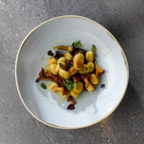 Miska o organicznym kształcie Stonecast Duck Egg Blue 1100 ml Churchill