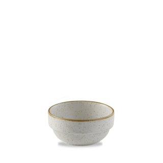 Miska sztaplowana Stonecast Barley White 115x(H)55 mm Churchill