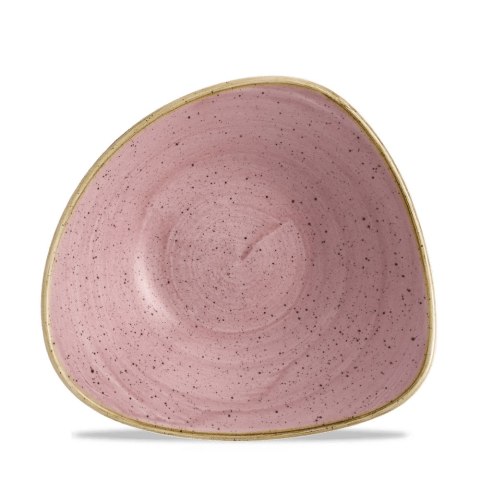 Miska trójkątna Stonecast Petal Pink 235 mm, 600 ml Churchill