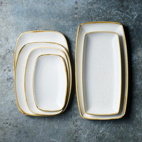 Półmisek Stonecast Barley White 295x140 mm Churchill