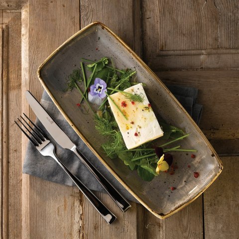 Półmisek Stonecast Peppercorn Grey 295x140 mm Churchill
