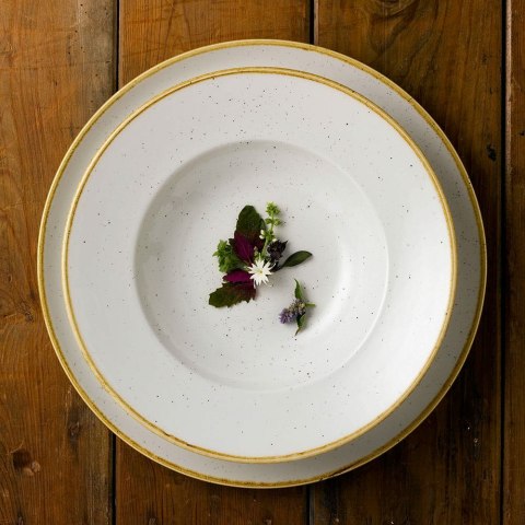 Talerz do pasty Stonecast Barley White 280 mm Churchill