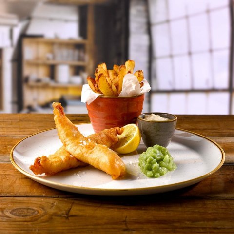 Talerz płytki Stonecast Barley White 324 mm Churchill