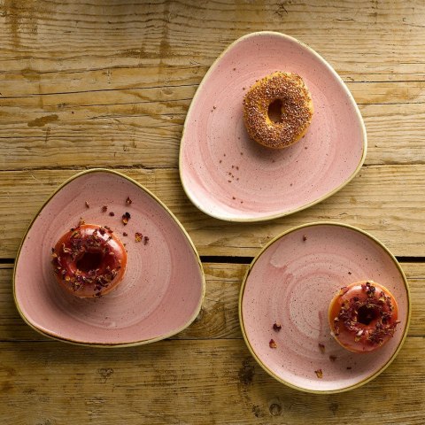 Talerz płytki Stonecast Petal Pink 217 mm Churchill