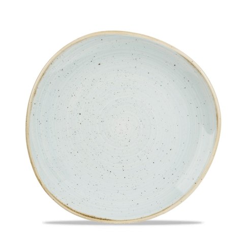 Talerz płytki o organicznym kształcie Stonecast Duck Egg Blu 210 mm Churchill