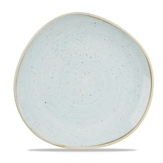Talerz płytki o organicznym kształcie Stonecast Duck Egg Blu 286 mm Churchill
