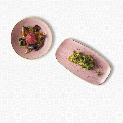 Talerz prostokątny Stonecast Petal Pink 298x153 mm Churchill