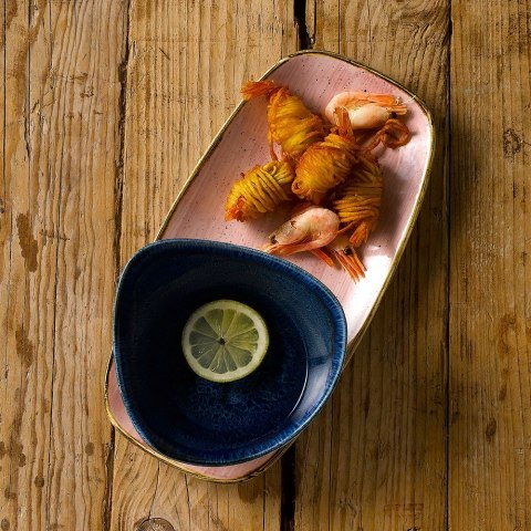 Talerz prostokątny Stonecast Petal Pink 298x153 mm Churchill