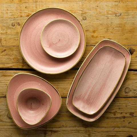 Talerz prostokątny Stonecast Petal Pink 298x153 mm Churchill