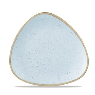 Talerz trójkątny Stonecast Duck Egg Blue 229 mm Churchill
