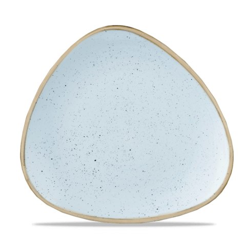 Talerz trójkątny Stonecast Duck Egg Blue 265 mm Churchill
