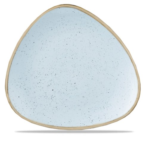 Talerz trójkątny Stonecast Duck Egg Blue 311 mm Churchill
