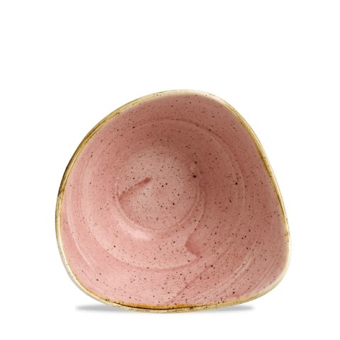 Talerz trójkątny Stonecast Petal Pink 153 mm, 260 ml Churchill
