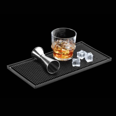 Barowa czarna mata gumowa 300x150x(H)10 mm Bar Up