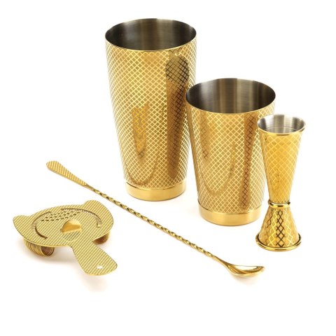 Klasyczna łyżka barmańska złota 315 mm BarFly