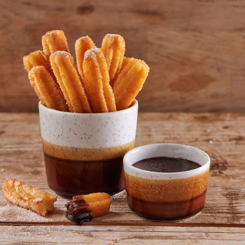 Naczynie na frytki Nourish Siena Barley White, 87x(h)82mm Churchill